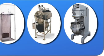 autoclave, leminar flow, sampling chamber, clean room equipments